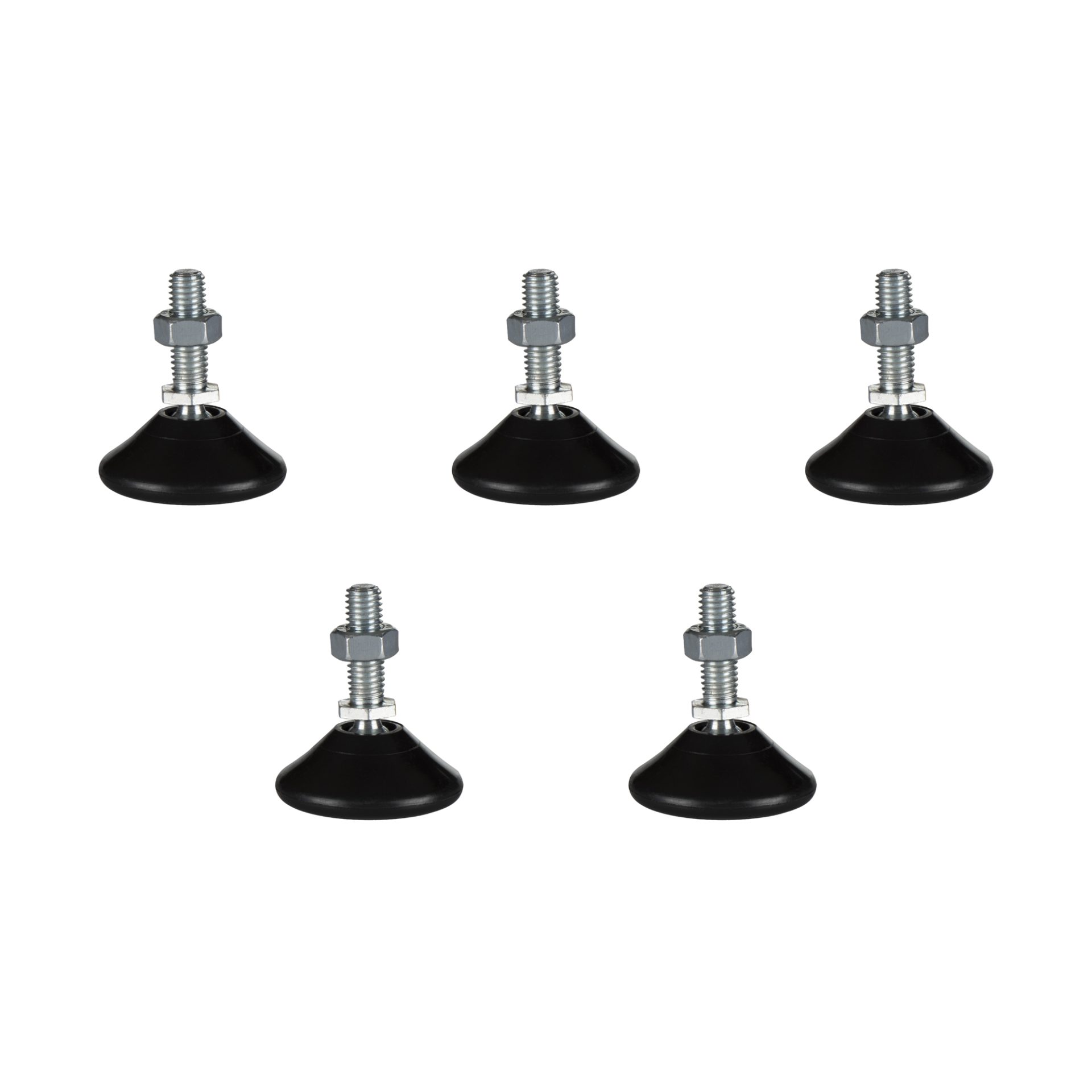 Five adjustable feet supplied with the Extra Large GRiP Step